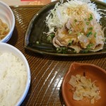 ガスト - 豚肉の生姜焼き和膳 849円税別