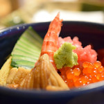 楽座 - わさび醤油で(((o(*ﾟ▽ﾟ*)o)))