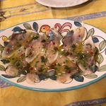 アンティカ オステリア バーチョ - 縞鯵マリネ 1,350円