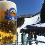 ユートピア食堂 - 生ビール650円