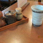 野点庵 - お茶とテーブル調味料