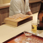 富小路 やま岸 - たいらぎ貝(2018.2月上旬)