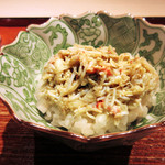 富小路 やま岸 - 8.松葉ガニの飯蒸し