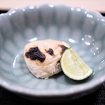 津の守坂 小柴 - 河豚の白子焼き