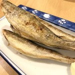 味処 やまきよ - 氷下魚一夜干し 420yen