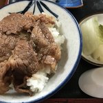 Hiyoshi - ミニ牛焼丼