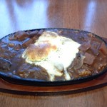 ギャラリー喫茶 第3章 - 料理写真:鉄板チーズカレー