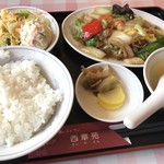 西華苑 - 八宝菜ランチ