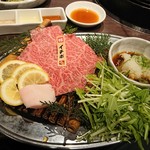 黒毛和牛まるごと一頭買い 炭火焼肉 道頓堀みつる - イチボ