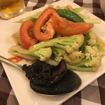 Boon Tong Kee  - 店員さんオススメの炒め物、ウマ！