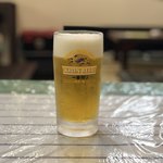 鉄なべ餃子 楓 - 生ビール