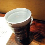 千子 - 芋焼酎お湯割り