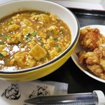 中国料理 布袋 - 布袋セット（麻婆麺+ザンギ2つ）