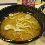 横浜ラーメン 北村家 - つけ汁(油多め)