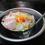 Okonomiyaki Hakata - 自分で混ぜて焼くの