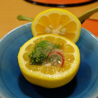 三友居 高輪店 - 和歌山の三宝柑の中に菜の花
