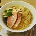 酒楽亭 空庵 - 塩の鴨林檎ラーメン