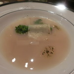 Antica osteria del mare - 白いんげんスープ