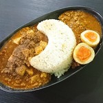 りんりん - 麻婆カレー×チキンキーマ(あいがけ)スパイスタマゴ