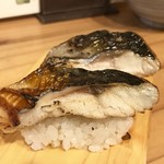 魚路 - 焼サバにぎり