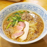 福島壱麺 - 鯖背脂絞り醤油ラーメン