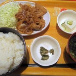 オリジン - 生姜焼き定食（大盛）￥700