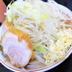 ラーメン二郎 - 小ラーメン＋野菜ニンニク