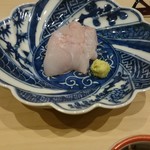 寿司つばさ - ■ 甘鯛の刺し身 4.0