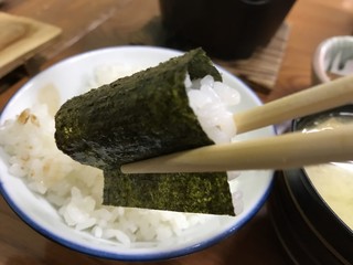 Ryokan Yu No Sako - 海苔はいつもの食べ方で