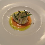 リストランテ カノフィーロ - スモーキィな水牛のモッツアレラとトマトのクーリー