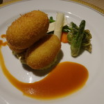 洋食 つばき - クリームコロッケ(1,600円)