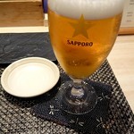 鮨榮 - クラシック(生ビール)550円