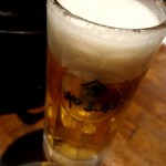 炭焼き成吉思汗 やまか - 生ビール(クラシック)520円