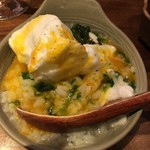 銀座 いっぱし - 卵白ふわふわ・卵黄かけ