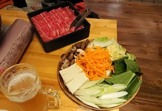 Sousaku Shabushabu Daria - ファーストセット　牛肩