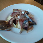 オステリア　コマチーナ - サバと水ナスのサラダ