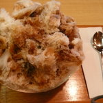 私は黒蜜ミルクを