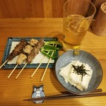 Yakitori Kobayashi - 焼き鳥、山芋の千切り