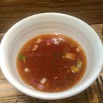 Homemade Ramen 麦苗 - スープ割りしました