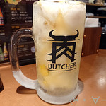 STEAK HOUSE BUTCHER - BUTCHERサワー(700円)