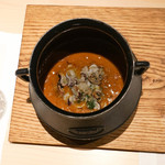 CHIUnE - 龍の瞳（米）たこ飯、エビソース和え