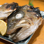 光寿司 - 2018.3 かぶと焼（550円）カンパチ