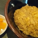 らららのらーめん 一豚力 - 玉子丼♪