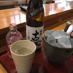 いな舟 - 芋焼酎ボトルを入れました