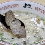 長浜ラーメンまき - チャーシュー