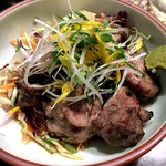 肥後大衆酒場ナナイロ - 肥後赤鶏コロ焼？