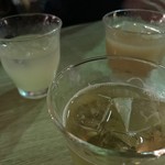 箱根小涌谷温泉 水の音 - 特典、梅酒のサービス