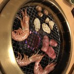 箱根小涌谷温泉 水の音 - 夕食、炙り御膳