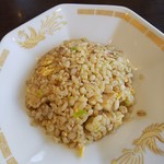 麺処田ぶし - 麦飯半チャーハン