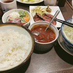 牛たん炭焼き 利久 - ○得利休セット